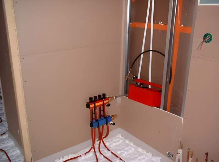 Système de chauffage central Villebarou